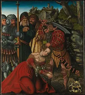 The Martyrdom of Saint Barbara, 1510, Metropolitan Museum of Art