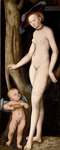 Venus and Cupid with a Honeycomb, Borghese Gallery, Rome, 1531