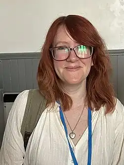 Lucy Hounsom at Cymera festival, 2024.