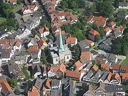 Town centre of Delbrück