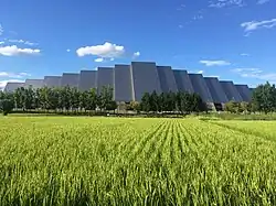 M-Wave south exterior in summer