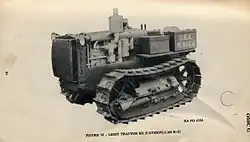 G68 M2 light tractor Cat model R-2