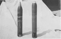 M16 and M8 rockets.