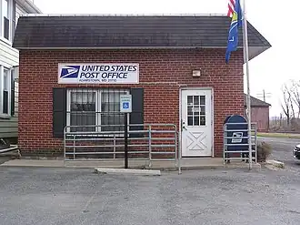 The Adamstown post office in March 2004