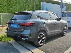 Rear view (Pilot; facelift)