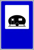 Land for caravans