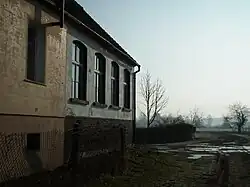 Old school in Głęboczek on the Noteć river