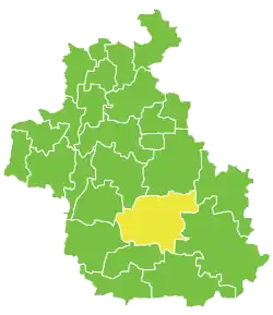 Location in Idlib Governorate