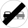 23e) — End of no overtaking