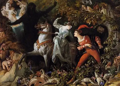 A Scene from Undine by Daniel Maclise