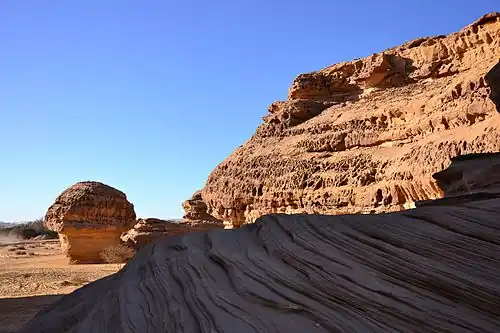 Sandstones at Madain Saleh