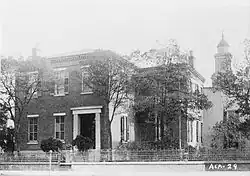 Le Vert House at 151–153 Government, built from 1827–47 and now demolished. Home of Madame Octavia Walton Le Vert, a noted antebellum socialite and author.