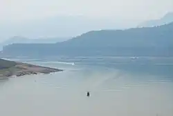 The lake of Mae Ngat Somboon Chon Dam, Si Lanna National Park