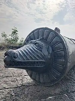Magar (Crocodile) faced cannon