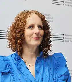 Maggie at 2025 Edinburgh International Book Festival