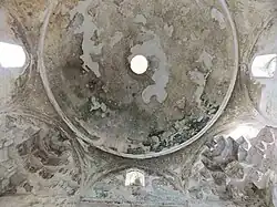 The dome of the changing room