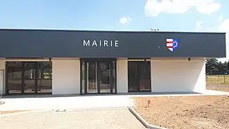 The town hall in Niedermodern