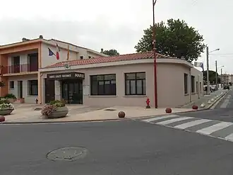 The town hall in Toulouges