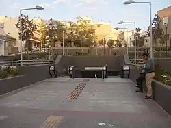 Entrance at Aitolikou street