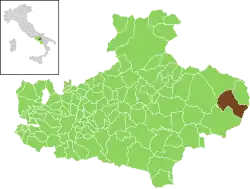 Aquilonia within the Province of Avellino