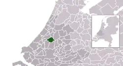 Location of Zoetermeer