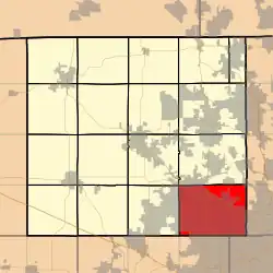 Location in McHenry County
