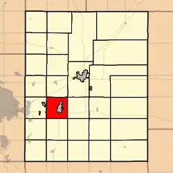 Location within Butler County