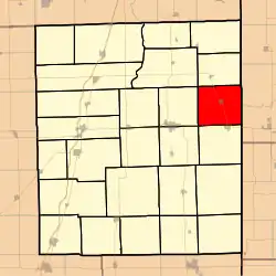 Location in Iroquois County