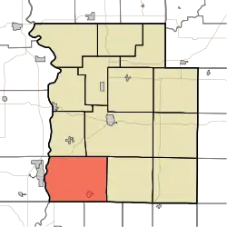 Location in Parke County