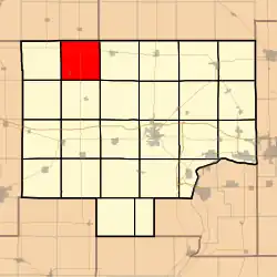 Location in Bureau County