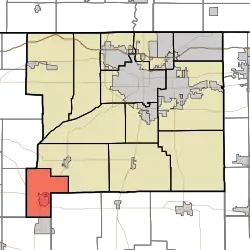Location in St. Joseph County