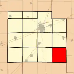 Location in Effingham County