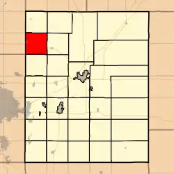 Location within Butler County