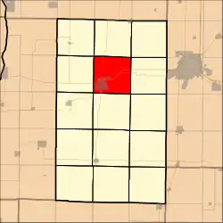 Location in Warren County