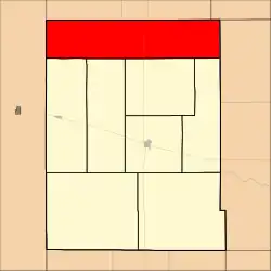 Location in Hamilton County