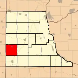 Location in Clayton County