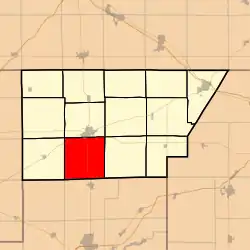 Location in DeWitt County
