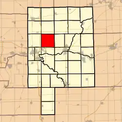 Location in LaSalle County
