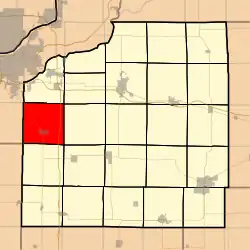 Location in Henry County