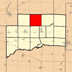Location in Clinton County