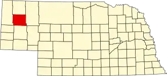 Box Butte County map