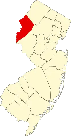 Warren County map