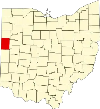 Mercer County map