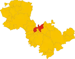 Avigliano Umbro within the Province of Terni