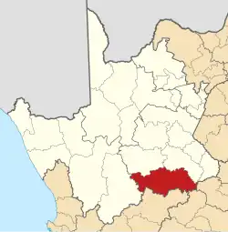 Location in the Northern Cape