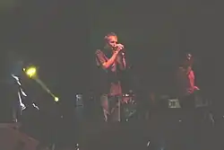 Maps performing at the Summer Sundae festival in Leicester, 11 August 2007