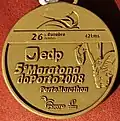 Marathon 2008 medal