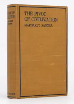 Cover of a book, titled "The Pivot of Civilization"