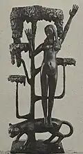 María Lionza, bronze, 114 cm, 1973
