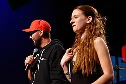 Marian Hill performing in 2016